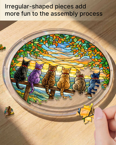 Acrylic Suncatcher Puzzle - Horizon Watchers